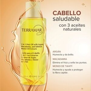 Terramar 3-in-1 Hair Oil with Natural Oils